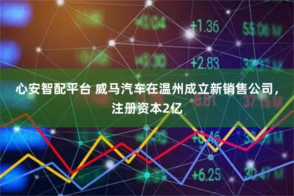 心安智配平台 威马汽车在温州成立新销售公司，注册资本2亿