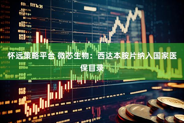 怀远策略平台 微芯生物：西达本胺片纳入国家医保目录