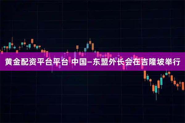 黄金配资平台平台 中国—东盟外长会在吉隆坡举行